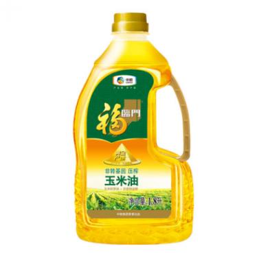 福臨門非轉基因壓榨玉米油1.8l