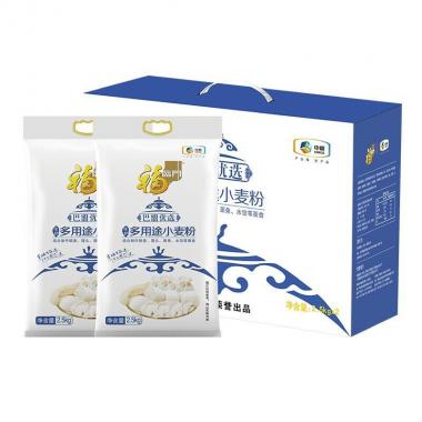 中糧福臨門巴盟優選多用途小麥粉禮盒5kg