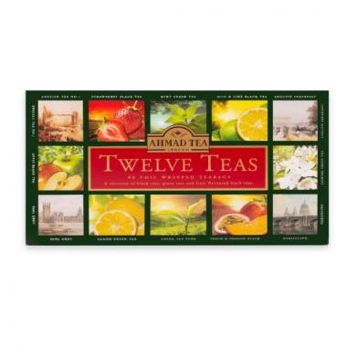 英國亞曼茶(AHMAD TEA)12風味茶繽紛組合裝