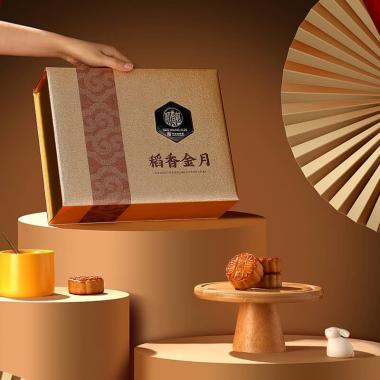稻香村稻香金月月餅禮盒800g